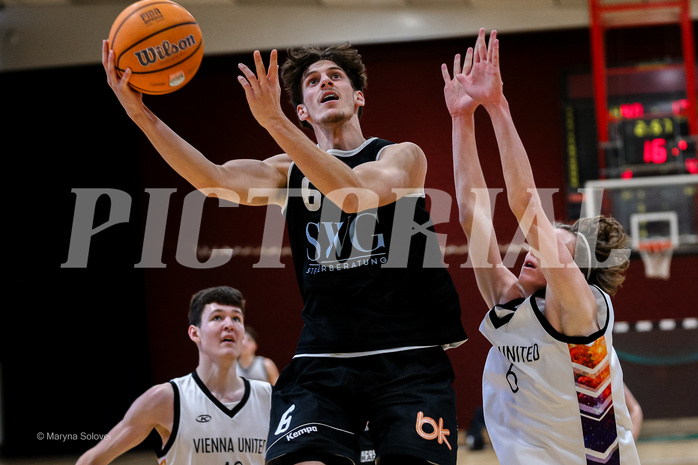 01.03.2025 Österreichischer Basketballverband 2024/25, SLMU19 Vienna United vs. Basket Dukes