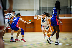 Basketball, Win2Day Basketball Damen Superliga 2023/24, Grunddurchgang 4.Runde, Vienna Timberwolves, UBSC-DBBC Graz, Magdalena Schmidt (4)