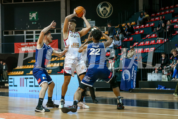 Basketball Superliga 2024/25, 2.Qualifikationsrunde BC Vienna vs. BBC Nord Dragonz



