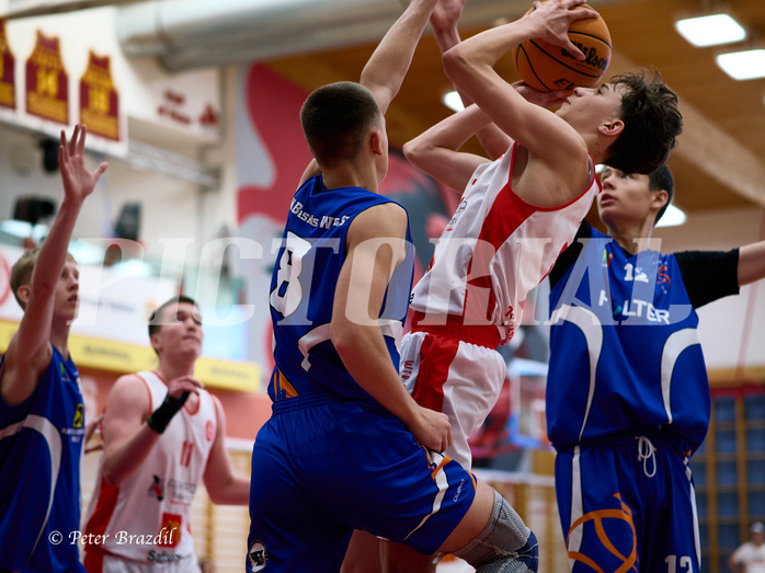 Basketball Superliga 2024/25, SLMU16 Traiskirchen Lions vs. FCN Baskets Wels


