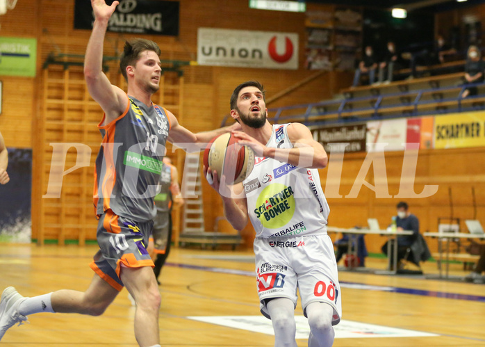 Basketball Superliga 2020/21, 4. Plazierungsrunde Gmunden Swans vs. Klosterneuburg Dukes


