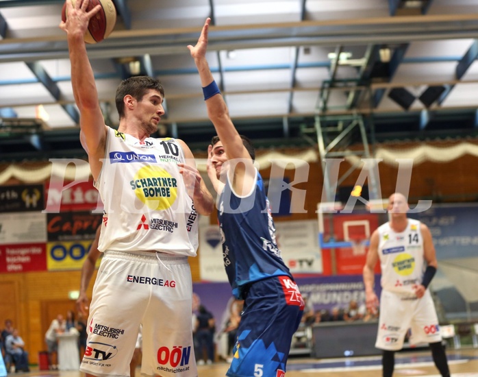 Basketball ABL 2017/18, Grunddurchgang 35.Runde Gmunden Swans vs. Kapfenberg Bulls