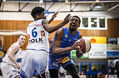 Basketball, ABL 2018/19, Grunddurchgang 25.Runde, Oberwart Gunners, Kapfenberg Bulls, Shipron Thaqi (7)