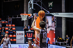 Basketball, Win2Day Superliga 2023/24, Grunddurchgang 18.Runde, BC Vienna, Klosterneuburg Dukes, Lukas Reichle (13)