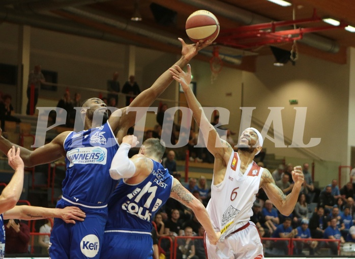 24.01.2019 Basketball ABL 2018/19 Grunddurchgang 20.Runde Traiskirchen Lions vs Oberwart Gunners