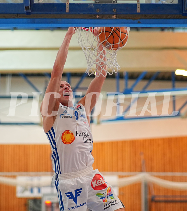 Basketball Superliga 2024/25, Playoffs, Viertelfinale Spiel 1 Oberwart Gunners vs. Kapfenberg Bulls