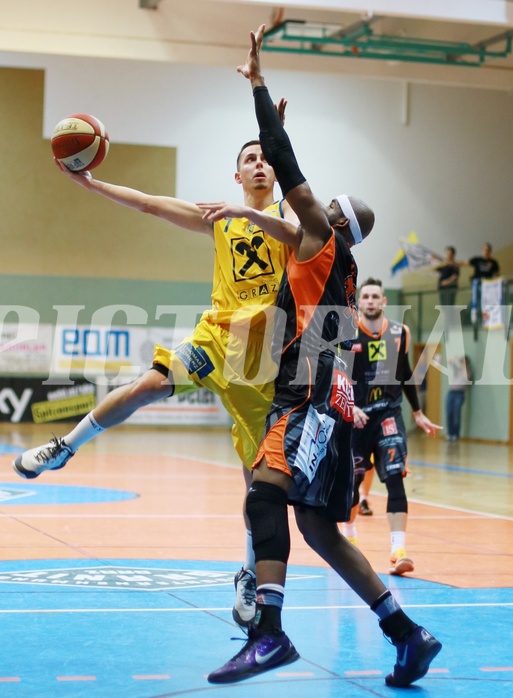 18.10.2015 Basketball ABL 2015/16 Grunddurchgang 7.Runde UBSC Graz vs. Fürstenfeld Panthers


