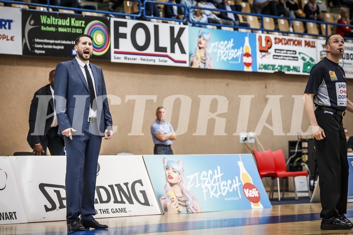 Basketball, ABL 2018/19, Playoff VF Spiel 1, Oberwart Gunners, BC Vienna, Horst Leitner (Coach) Basketball, ABL 2018/19, Playoff VF Spiel 1, Oberwart Gunners, BC Vienna, Horst Leitner (Coach)