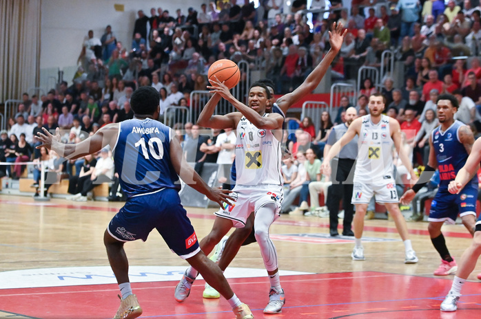 Basketball Superliga 2024/25, Playoff, Viertelfinale Spiel 3, Flyers Wels vs BBC Nord Dragonz,