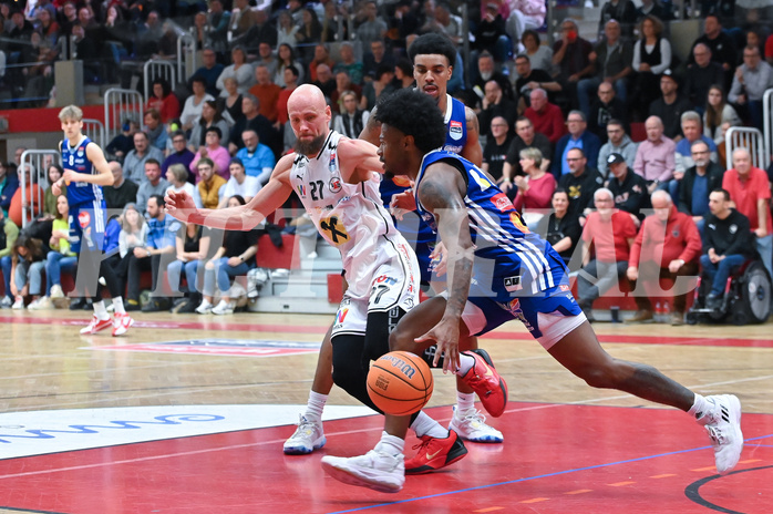 Basketball, Superliga 2024/25, Grunddurchgang 12.Runde, Flyers Wels vs. Oberwart Gunners,
