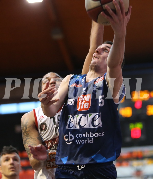 Basketball ABL 2017/18, Grunddurchgang 31.Runde BC Vienna vs. Kapfenberg Bulls