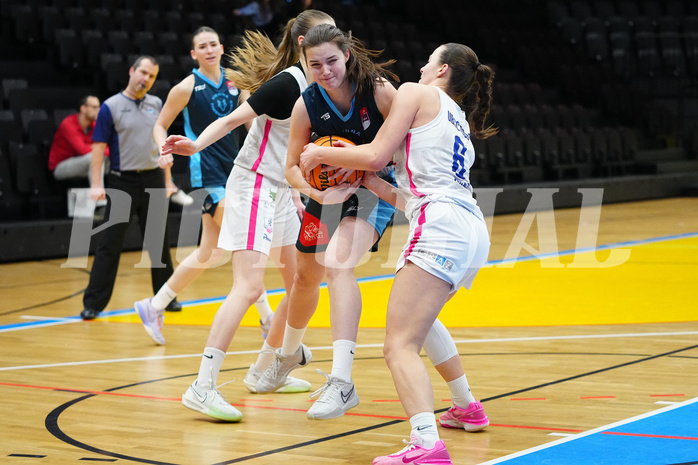 Basketball Damen Superliga 2023/24, Grunddurchgang, 14. Runde, UBSC Graz vs. Timberwolves


