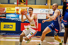 Basketball, win2day Basketball Superliga 2024/25, Grunddurchgang 6.Runde, Traiskirchen Lions, Oberwart Gunners, Benedikt Güttl (7)