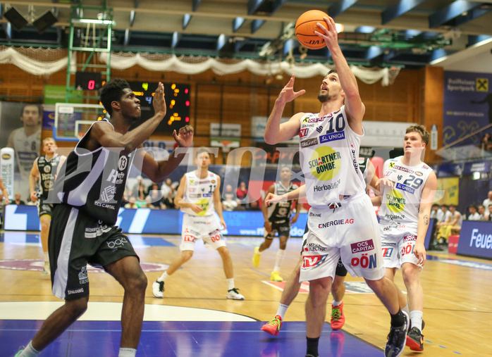 Basketball Superliga 2023/24, Grunddurchgang 18.Runde Gmunden Swans vs. Kapfenberg Bulls