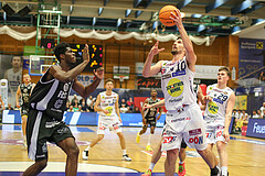Basketball Superliga 2023/24, Grunddurchgang 18.Runde Gmunden Swans vs. Kapfenberg Bulls