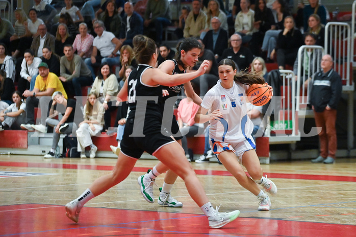 Basketball Superliga 2024/25, Grunddurchgang 1.Runde, DBB Wels vs Basket Flames Women,

