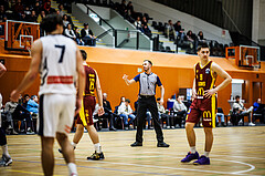 Basketball, Basketball Zweite Liga 2024/25, Grunddurchgang 20.Runde, Vienna Timberwolves, Traiskirchen Lions NexGen, SR P. Trmal