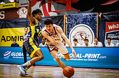 Basketball, win2day Basketball Superliga 2022/23, 8. Qualifikationsrunde, Traiskirchen Lions, UBSC Graz, Nils Kühteubl (12)