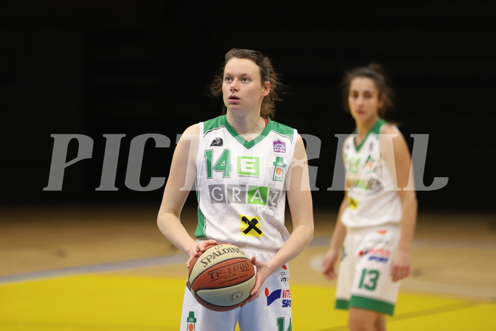 05.03.2022, Basketball Damen Superliga 2021/22, Grunddurchgang 14.Runde,  
UBI Graz vs. Basket Flames 