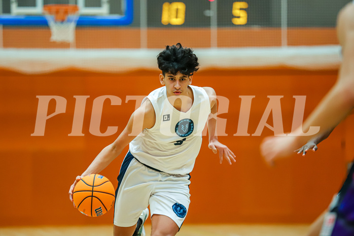 23.10.2024 Österreichischer Basketballverband 2024/25, SLMU19, Vienna Timberwolves vs. Vienna United
