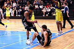 07.04.2024, Graz, Raiffeisen Sportpark Graz, Basketball Superliga 2023/24, Platzierungsrunde, Runde 9, UBSC Raiffeisen Graz - Raiffeisen Flyers Wels 