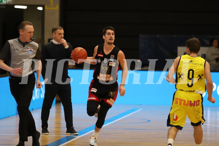 Basketball Superliga 2021/22, Grunddurchgang 8.Runde UBSC Graz vs. BC Vienna