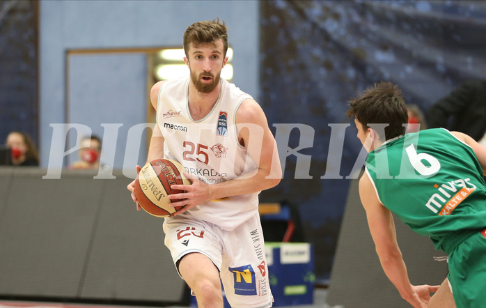 Basketball Superliaga 2020/21, Grunddurchgang 7.Runde Traiskirchen Lions vs. Kapfenberg Bulls