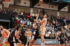 Basketball ABL 2017/18, Playoff VF Spiel 1 BK Dukes vs. Flyers Wels