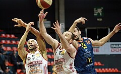 17.04.2017 Basketball ABL 2016/17 Grunddurchgang 33. Runde BC Vienna vs Fürstenfeld Panthers