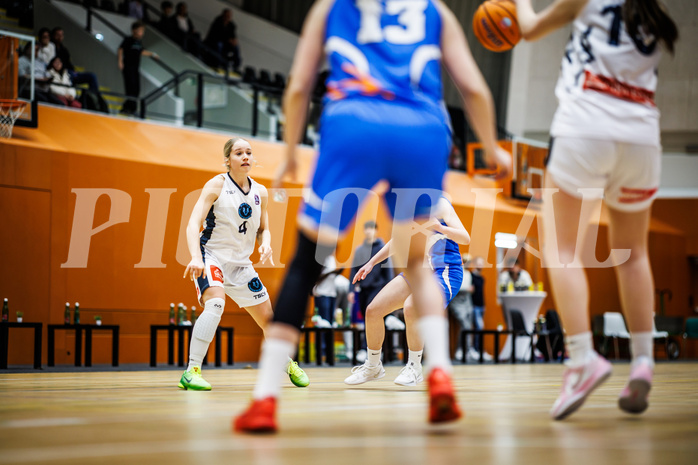 Basketball, Win2Day Basketball Damen Superliga 2024/25, Supercup 5. Runde, Vienna Timberwolves, DBB Wels, Johanna Mölls (4)