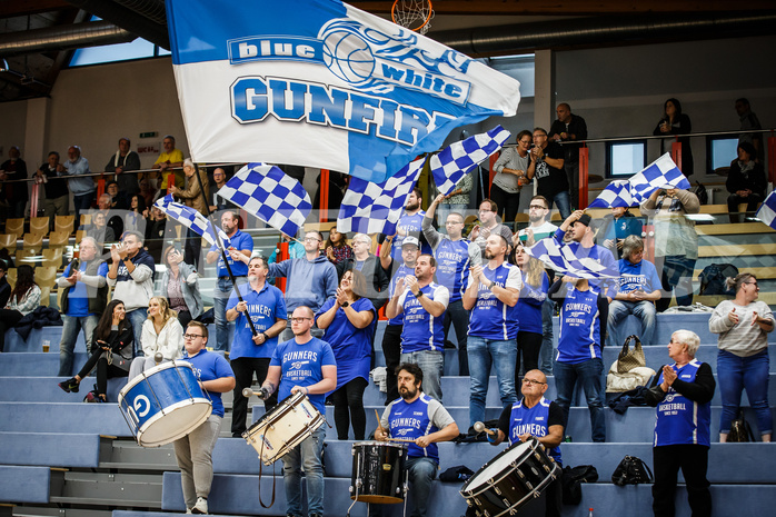 Basketball, bet-at-home Basketball Superliga 2021/22, Grunddurchgang 1.Runde, Traiskirchen Lions, Oberwart Gunners, Oberwart Gunners Fans