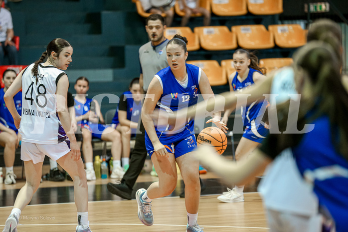 04.05.2025 Österreichischer Basketballverband 2024/25, SLWU19 Vienna United vs. DBB Basketgirls Wels