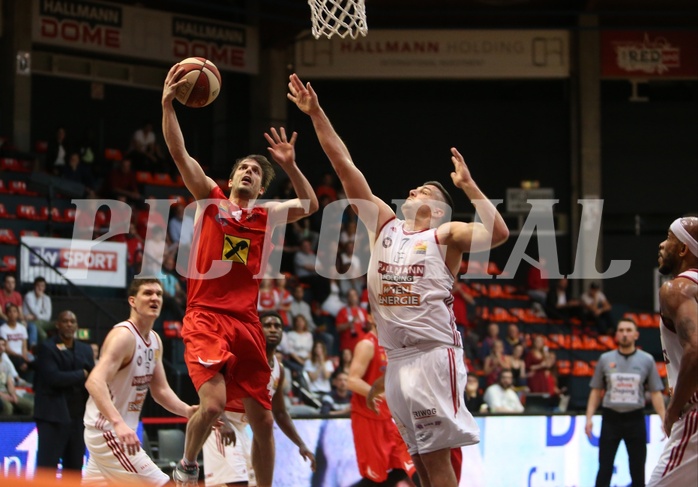 Basketball ABL 2016/17, Playoff VF Spiel 3 BC Vienna vs. WBC Wels



