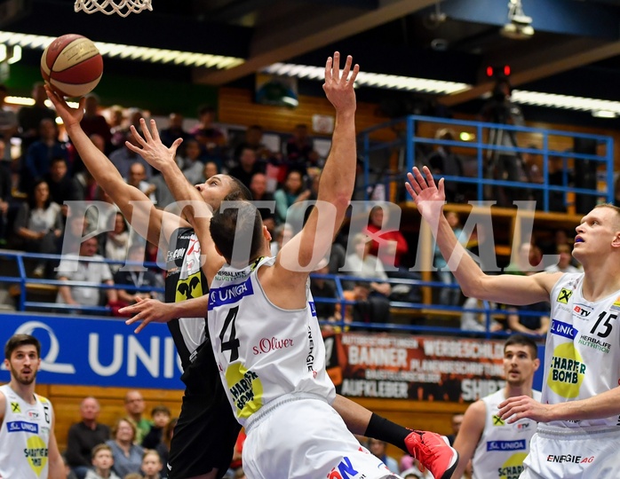 8 Basketball ABL 2017/18 CUP HF Gmunden Swans vs Flyers Wels