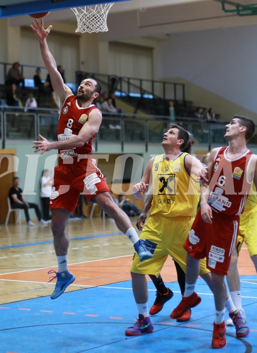 Basketball ABL 2015/16 Grunddurchgang 34.Runde UBSC Graz vs. BC Vienna