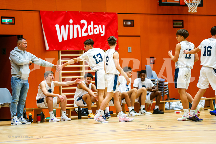 24.11.2024 Österreichischer Basketballverband 2024/25, SLMU16, Vienna Timberwolves vs. ATSE Graz