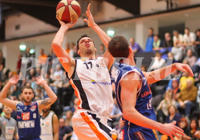 Basketball ABL 2015/16 Grunddurchgang 12.Runde BK Dukes Klosterneuburg vs. Kapfenberg Bulls