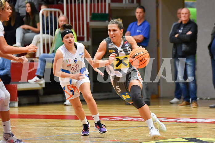 Basketball Superliga 2023/24, Grunddurchgang 3.Runde,
DBB LZ OÖ vs Klosterneuburg Duchess,

