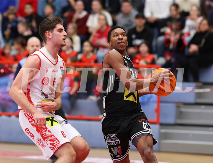 Basketball Superliaga 2024/25, Grunddurchgang 22.Runde Traiskirchen Lions vs. Flyers Wels


