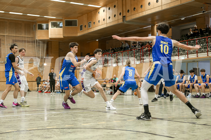 27.04.2025 Österreichischer Basketballverband 2024/25, SLMU16, VF Vienna United vs. SKN St. Pölten