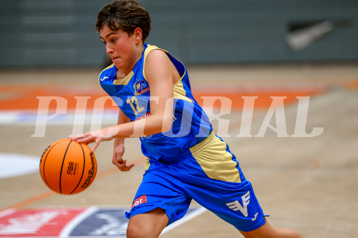 14.12.2024 Österreichischer Basketballverband 2024/25, SLMU14, Basket Dukes vs. SKN St. Pölten
