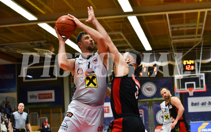 Basketball Superliga 2021/22, Grunddurchgang 14. Runde Flyers Wels vs. GGMT Vienna
