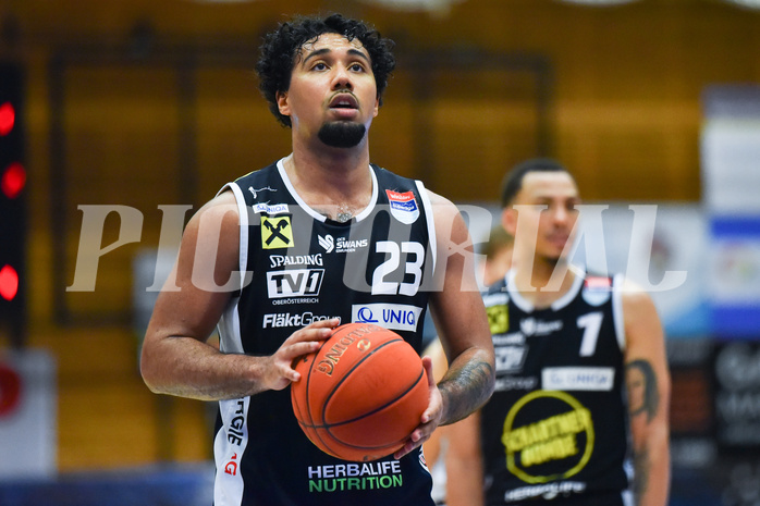 Win2Day Basketball Superliga 2022/23, Playoff,
Finale Spiel 1, Swans Gmunden vs BC Vienna,