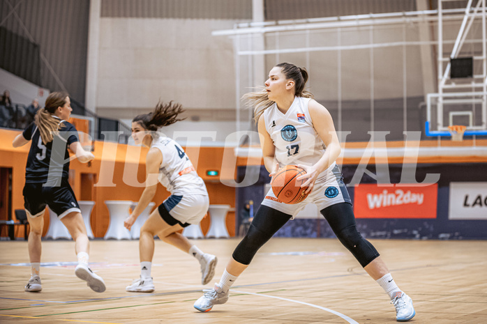 Basketball, Win2Day Basketball Damen Superliga 2022/23, Grunddurchgang 13.Runde, Vienna Timberwolves, Basket Flames, Antonia Dumancic (17)