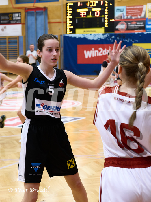 Basketball Superliga 2024/25, SLWU14 Traiskirchen Lionesses vs. DBK Steyrer Witches


