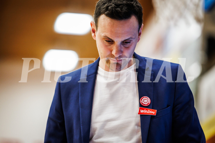 Basketball, win2day Basketball Superliga 2024/25, Grunddurchgang 20.Runde, Traiskirchen Lions, BBC Nord Dragonz, Benedikt Danek (Head Coach)