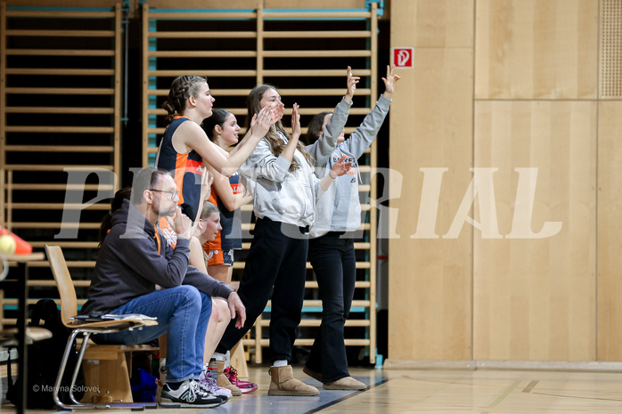 23.02.2025 Österreichischer Basketballverband 2024/25, SLWU16 Vienna Timberwolves vs. Basket Duchess