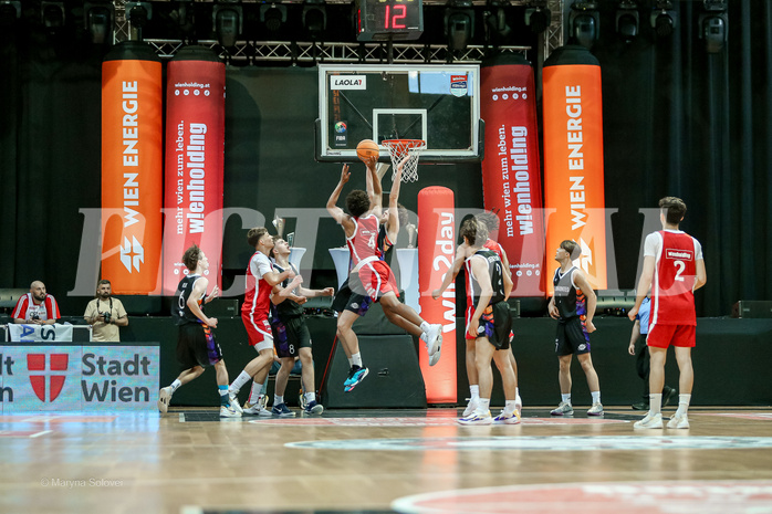 04.05.2025 Österreichischer Basketballverband 2024/25, SLMU19 BC Vienna vs. Vienna United