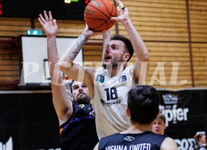 Basketball Zweite Liga 2022/23, Grunddurchgang 2.Runde Raiders Tirol vs. Vienna United


