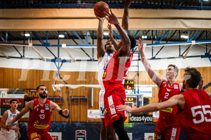 Basketball, Basketball Austria Cup 2021/22, Achtelfinale, Oberwart Gunners, Traiskirchen Lions, 